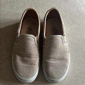 Vans Blush Perforated Slip-On Shoes